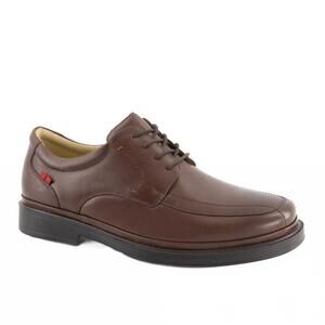 NEW ANDREA men's leather oxford shoes in brown